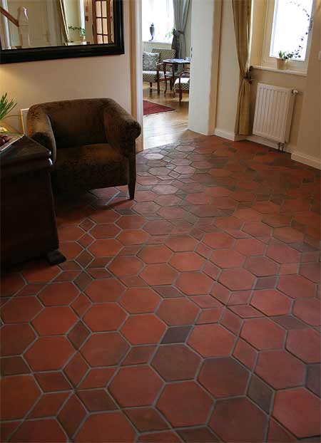 Hexagon Tiles 6×6″ – Pak Clay Khaprail Roof Tiles