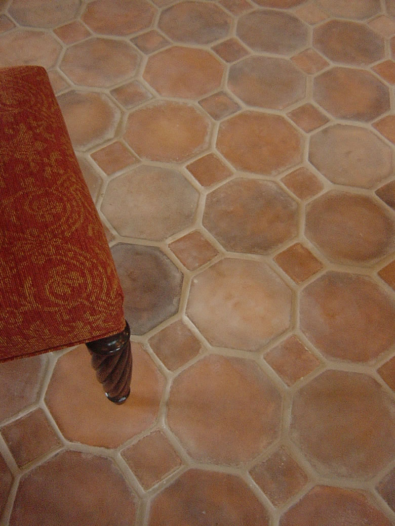 Octagon Tiles 8 1 Pak Clay, Octagon Shaped Floor Tiles