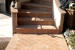 3 exterior-stair-tread-red-tiles-design-plans-pictures-images-photos-pattern