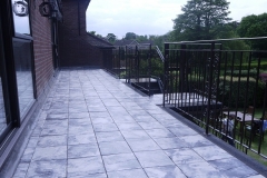 new-hospital-exterior-grey-and-black-stone-effect-tiles-patio-slabs-range-images
