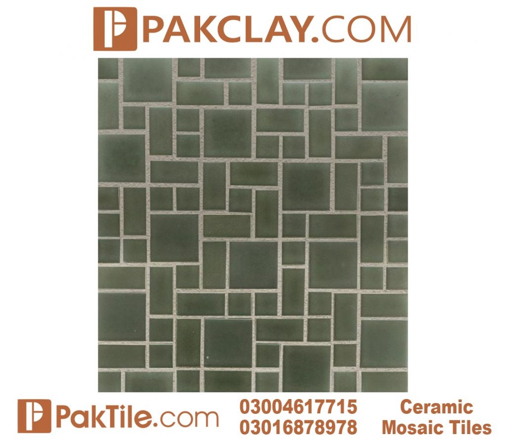 10 Pak Clay glazed random floor tiles design