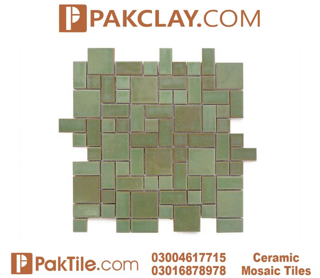 8 Pak Clay Mosaic Tiles Texture Glazed Color Tiles