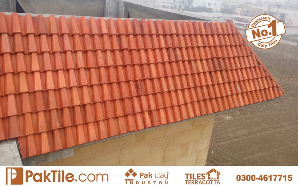 10 Pak Clay Khaprail Tiles Model Italian Ceramic Roof Tiles in Pakistan Images.