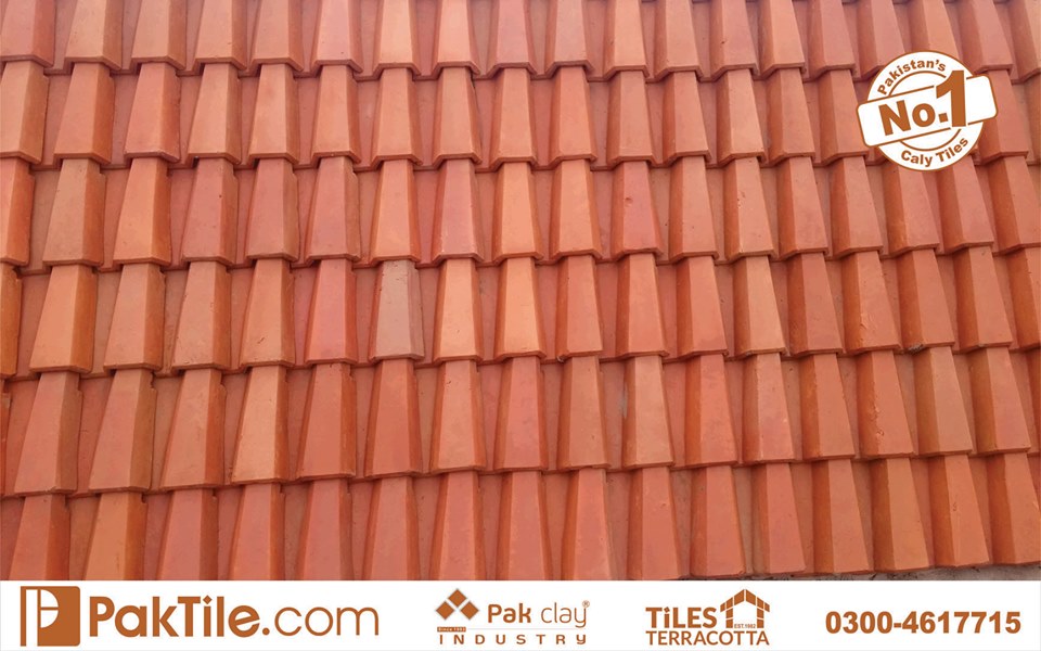 9 Pak Clay Khaprail Roof Tiles in Pakistan Terracotta Curved Roofing Tiles Images.