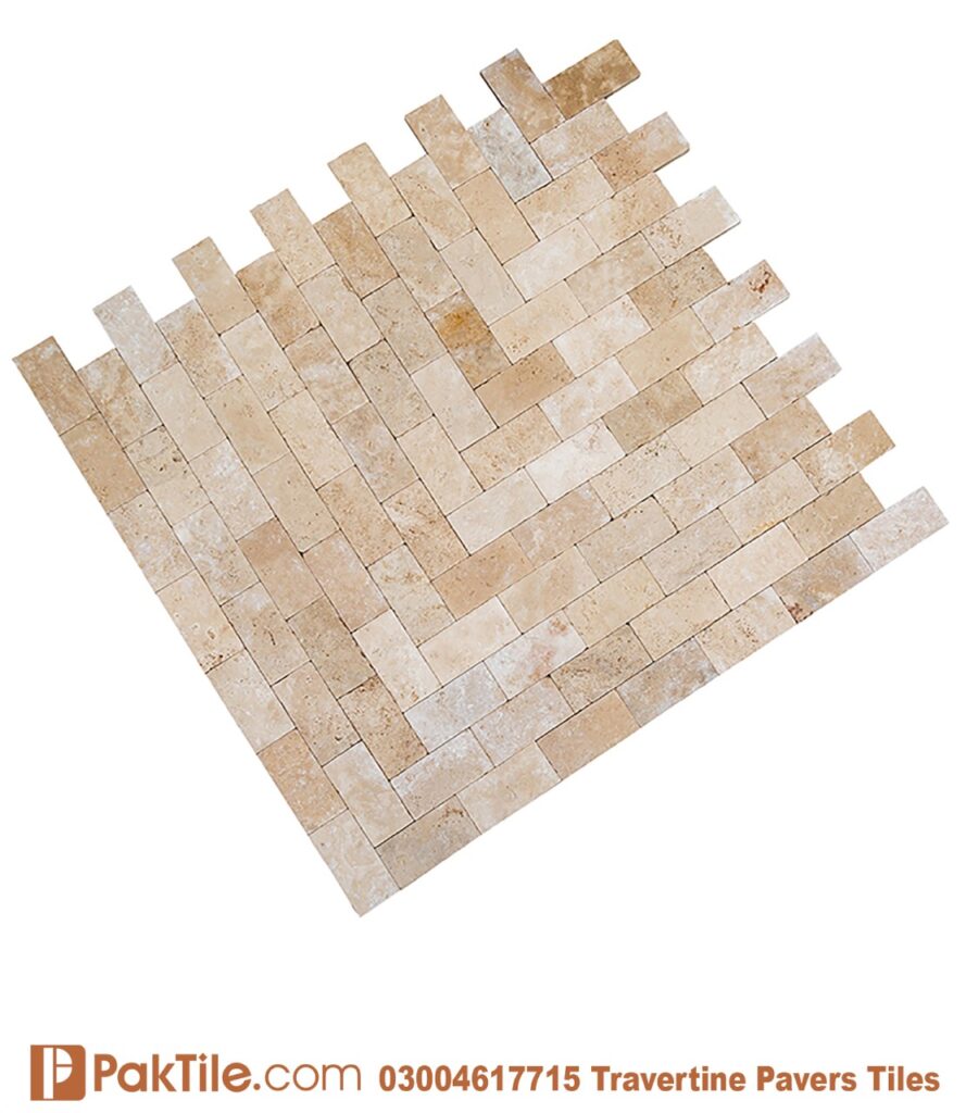 French Pattern Outdoor Travertine Pavers Tiles Price in Pakistan