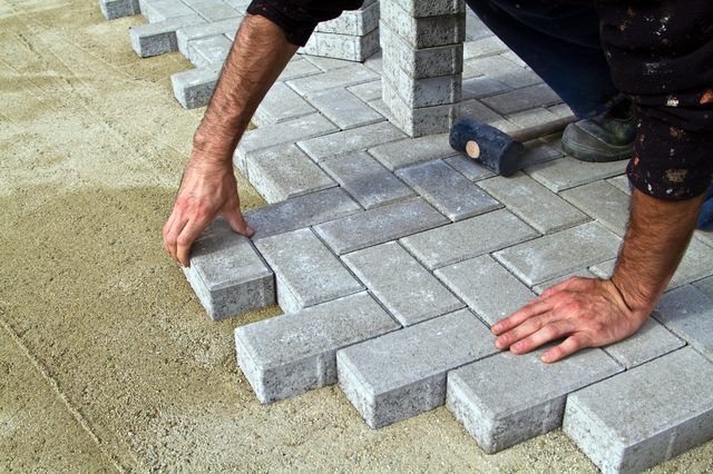 How to Install A Custom Paver Patio Driveway Floor Tiles in Pakistan