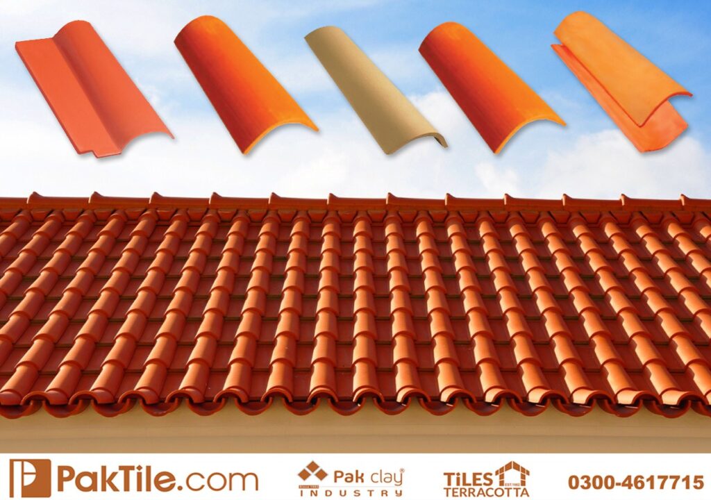 Pak Clay Natural Khaprail Tiles Design Roofing Services Islamabad Images