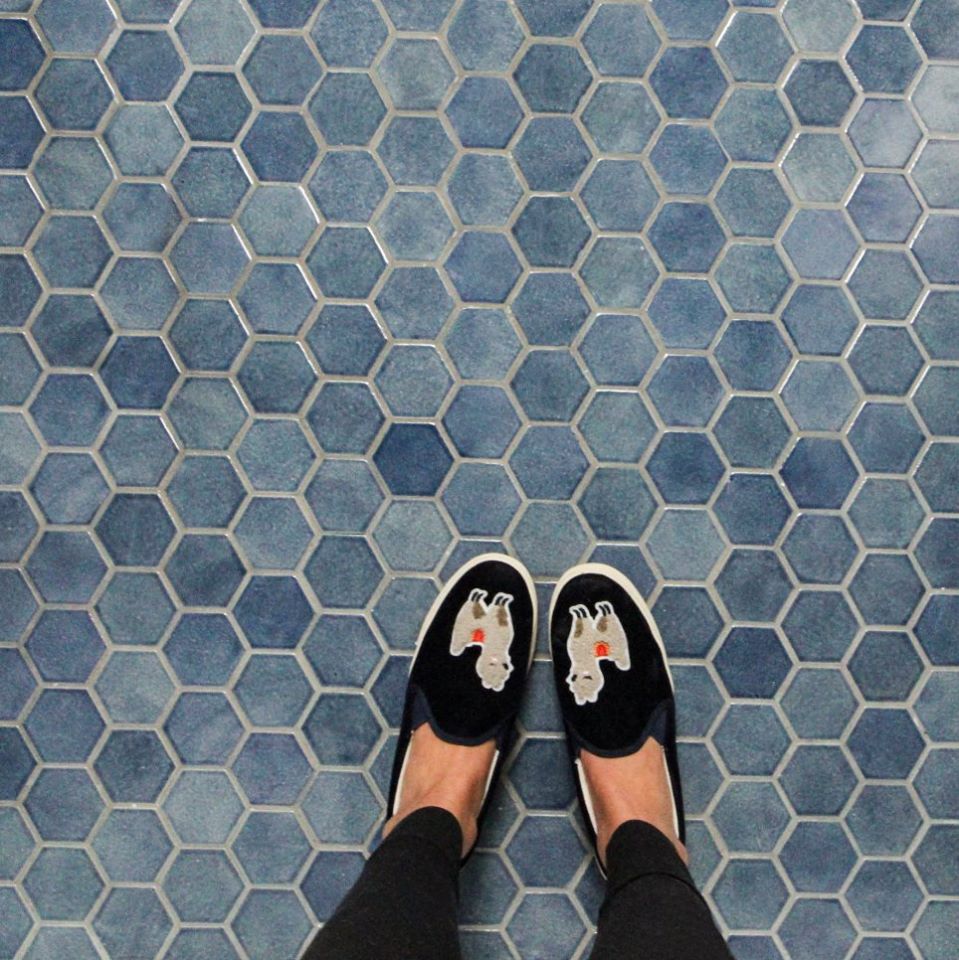 01 Bathroom Floor Tiles Design in Pakistan