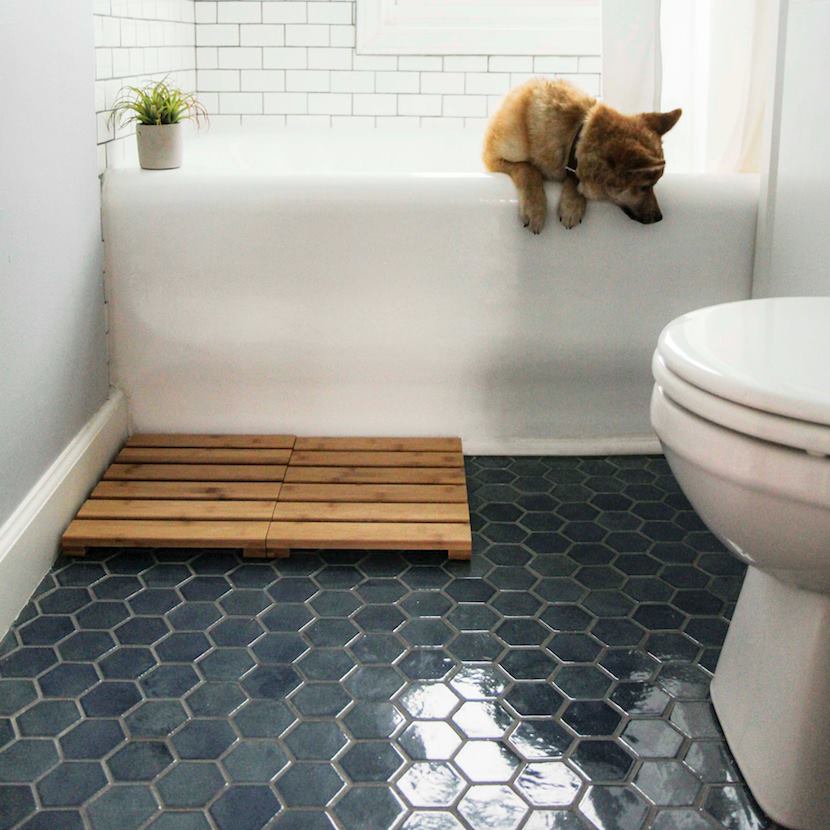Bathroom Floor Tiles in Pakistan - Pak Clay Khaprail Roof ...