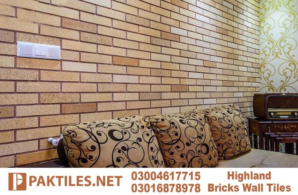 3 Yellow gutka fire bricks interior wall tiles in pakistan