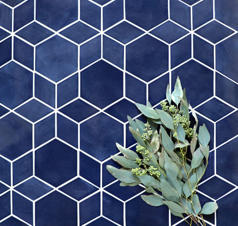 7 Cobalt Blue Ceramic Glazed Wall Tiles