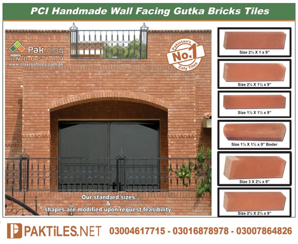 Red Gutka Brick Size in Lahore Pakistan