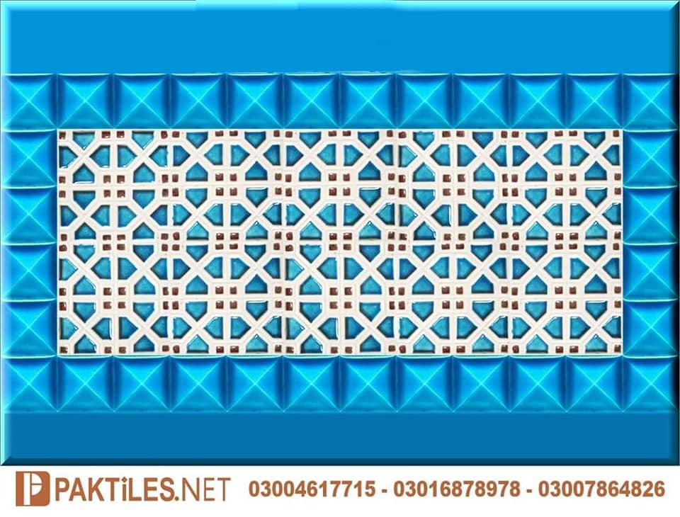 02 Mosaic Multani Tiles Blue Pottery in Lahore Pakistan