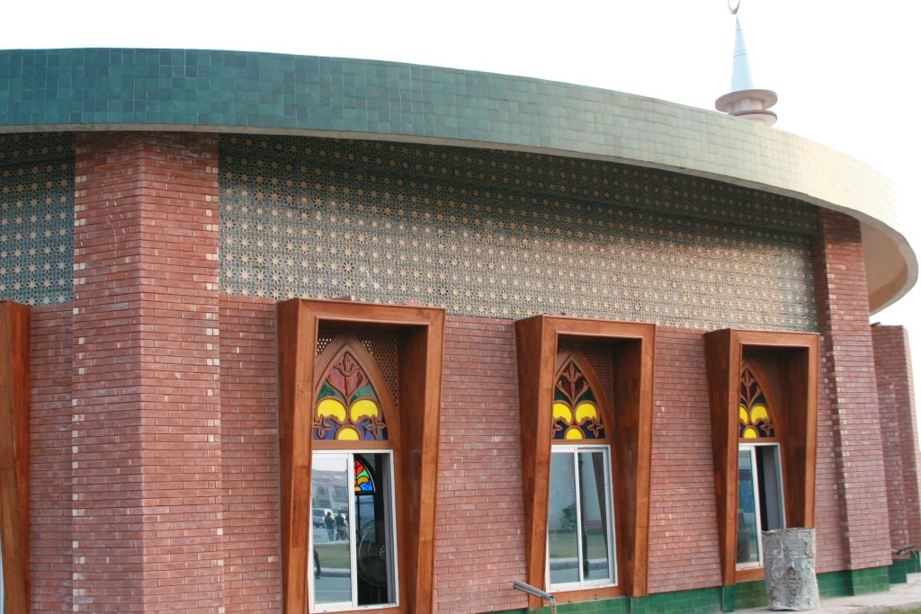 27 Multi Coloured Ceramic Mosaic Mosque Multani Tiles in Kpk Peshawar