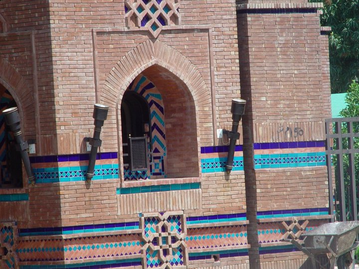 Blue Mosaic Wall Multani Tiles in Pakistan