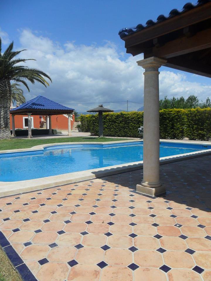 Clay Tiles Pakistan Swimming Pool Octagon Terracotta Floor Tiles