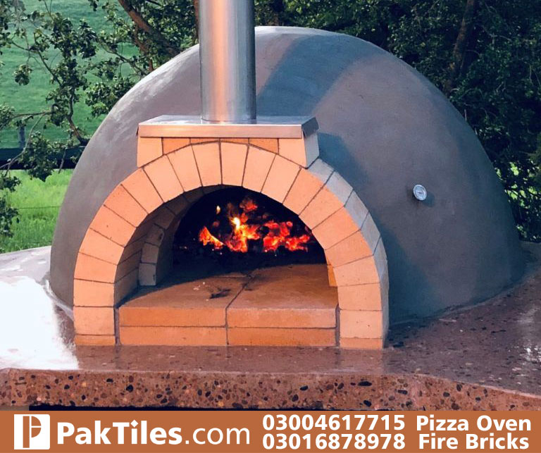 outdoor build your own pizza oven fire bricks