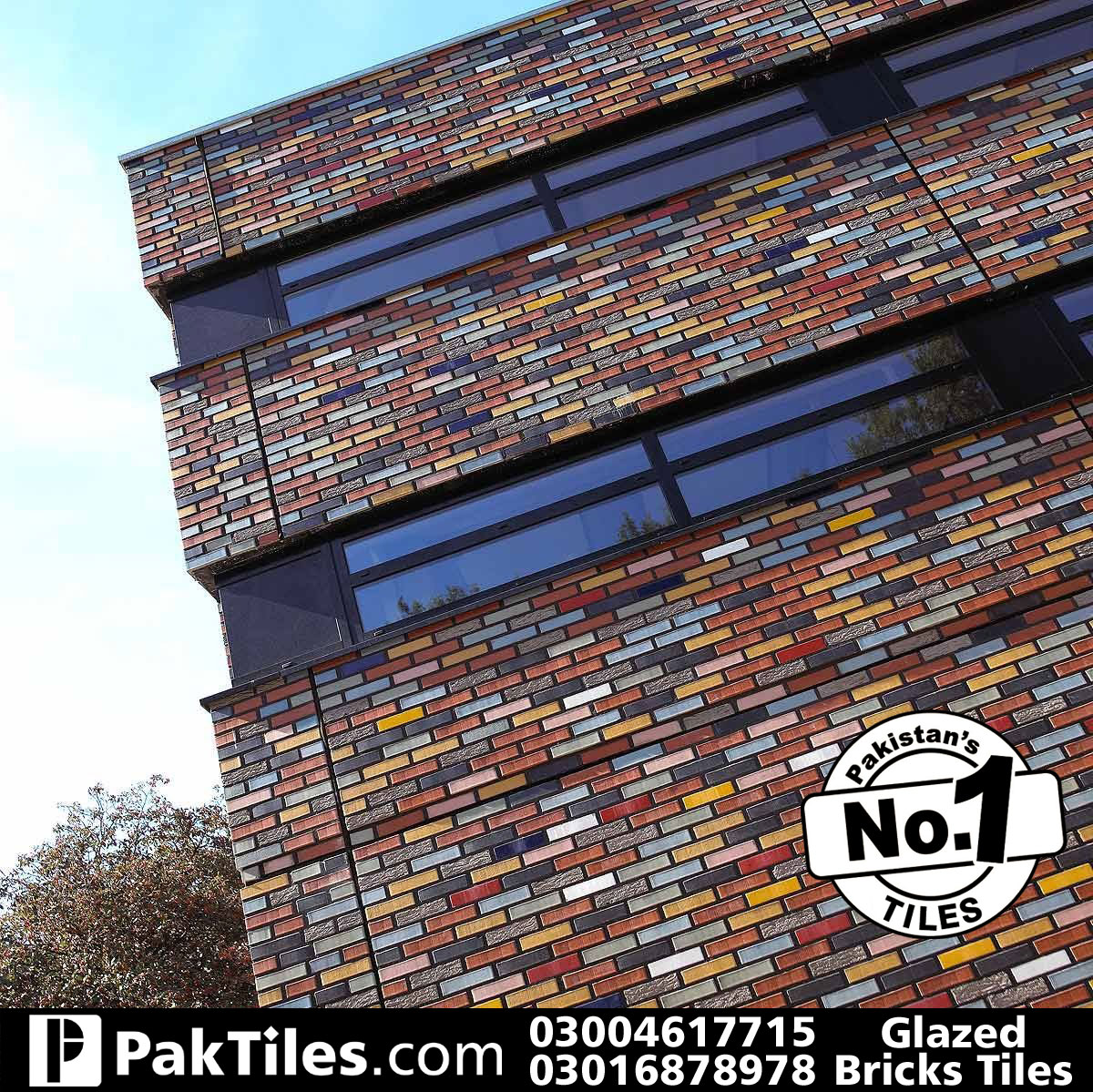 Faux Brick wall tiles outdoor