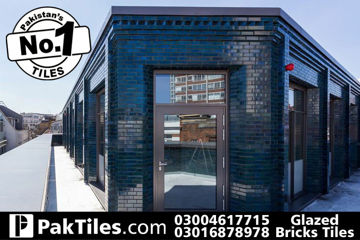 Glazed brick wall tiles size 9 inches