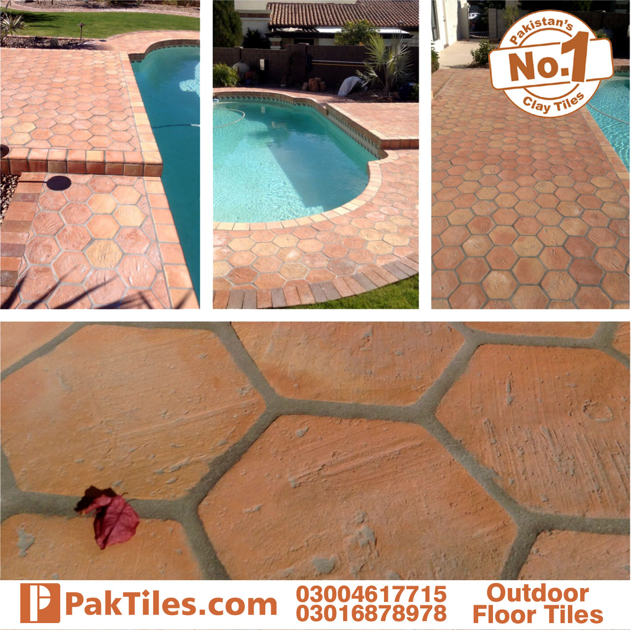 Exterior Pool Floor Tiles in Pakistan