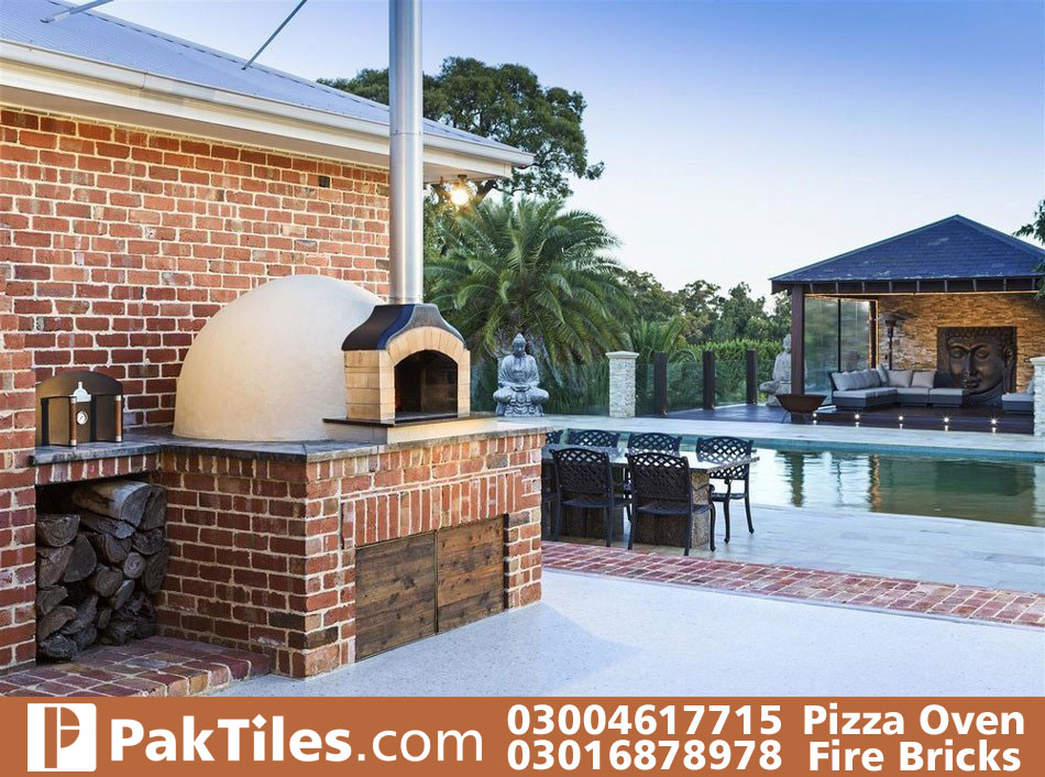 Outdoor wood fired pizza oven fire brick in rawalpindi