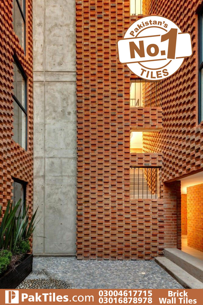 Brick wall tiles texture