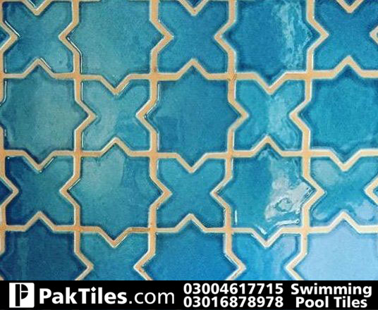 Small swimming pool tiles