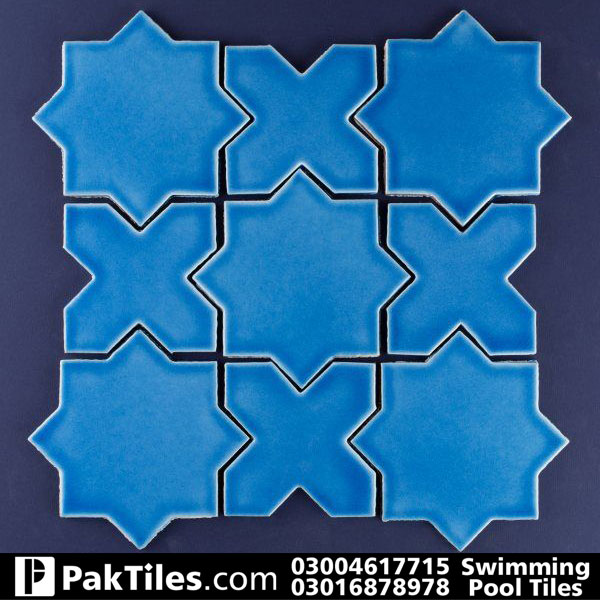 Swimming pool tiles design