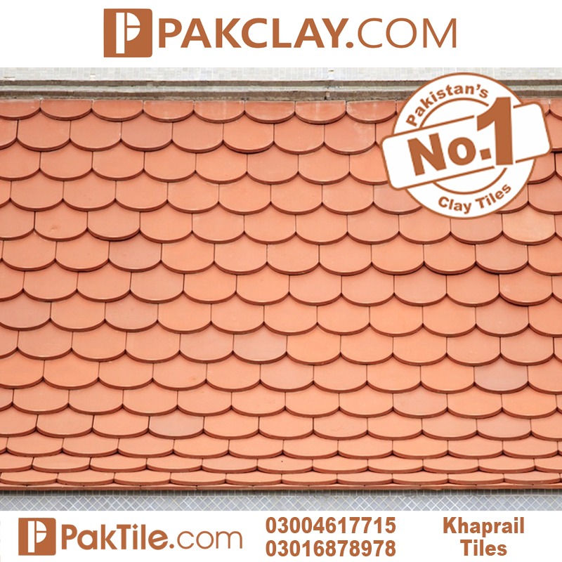 Red Color Khaprail Tiles in Pakistan