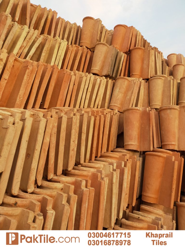 5 Natural Clay Industry Khaprail Roof Tiles