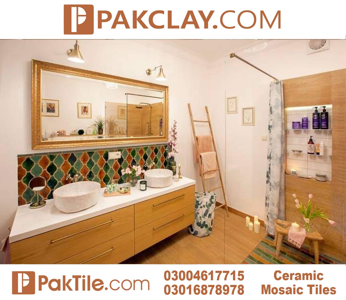 Pak Clay Bathroom Backsplash Mosaic Tiles Pakistan