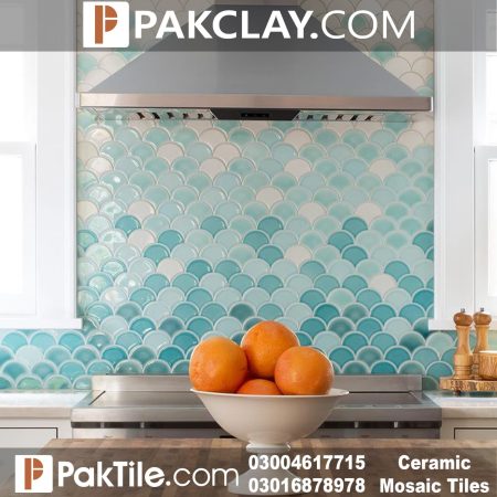 Pak Clay Kitchen Backsplash Mosaic Tiles in Pakistan