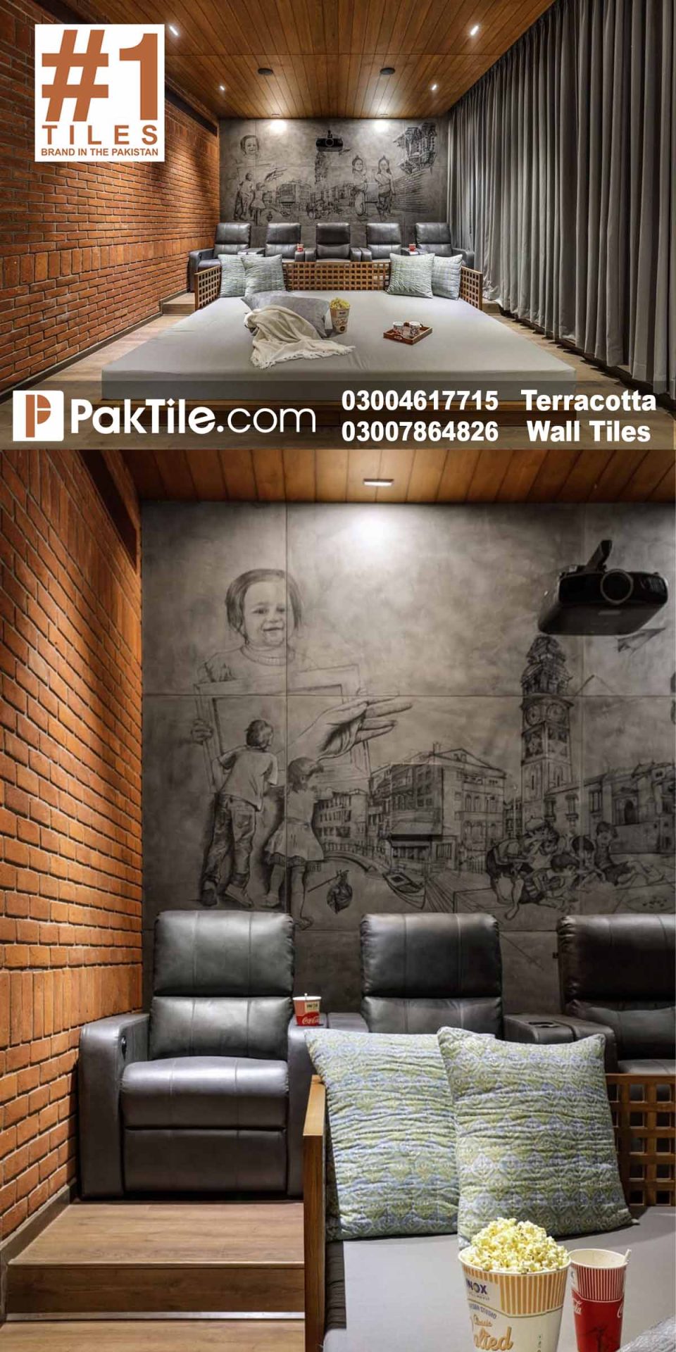 Pak Clay Terracotta Wall Tiles Design in Pakistan