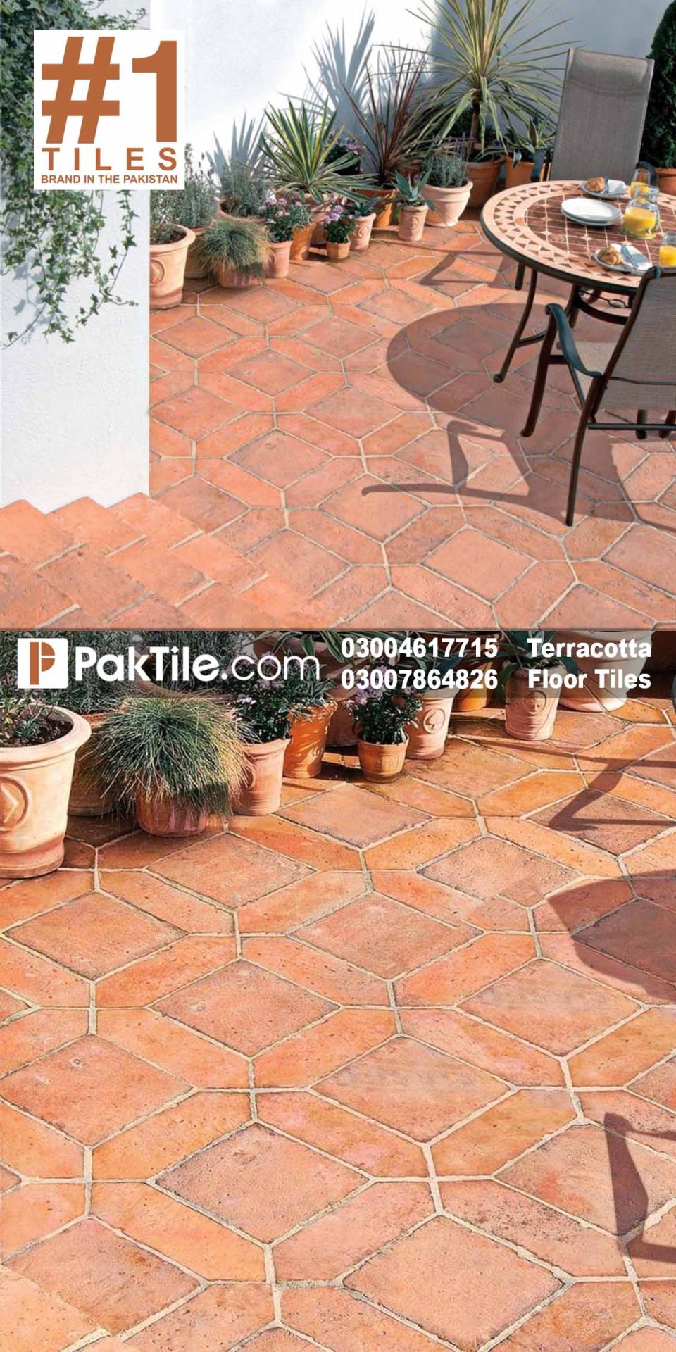 Pak Clay Terracotta Floor Tile
