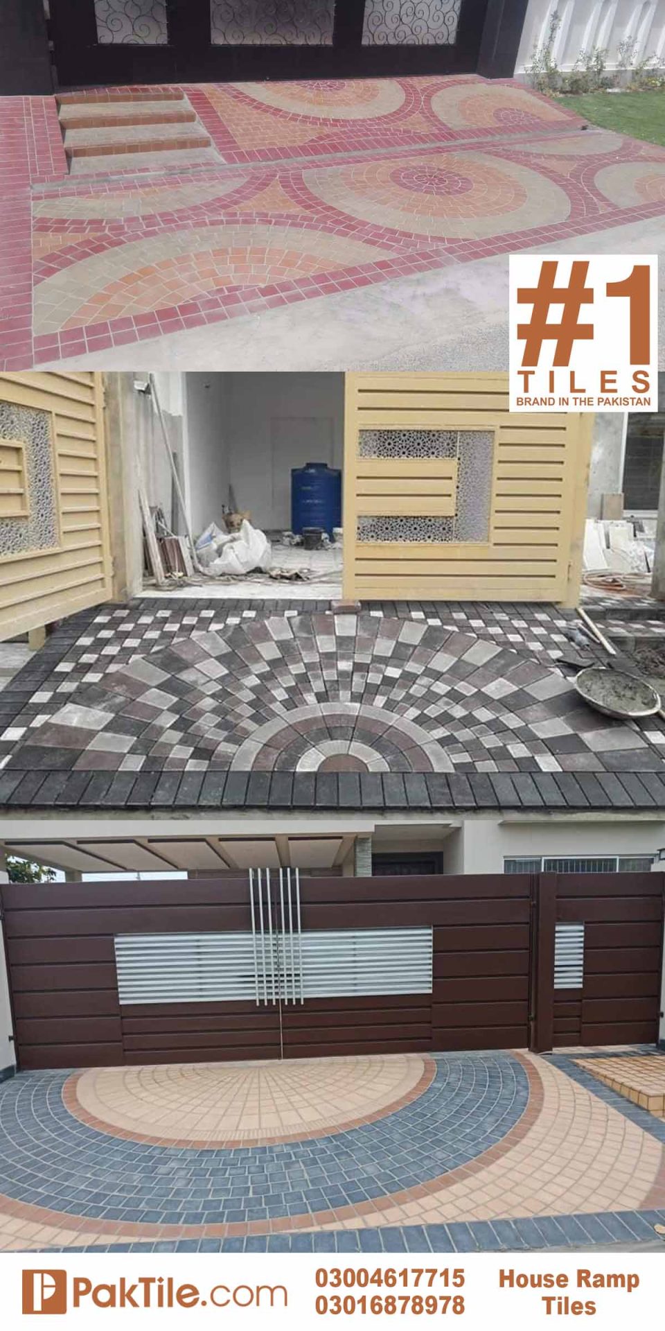 Ramp Tuff Tiles Design in Lahore