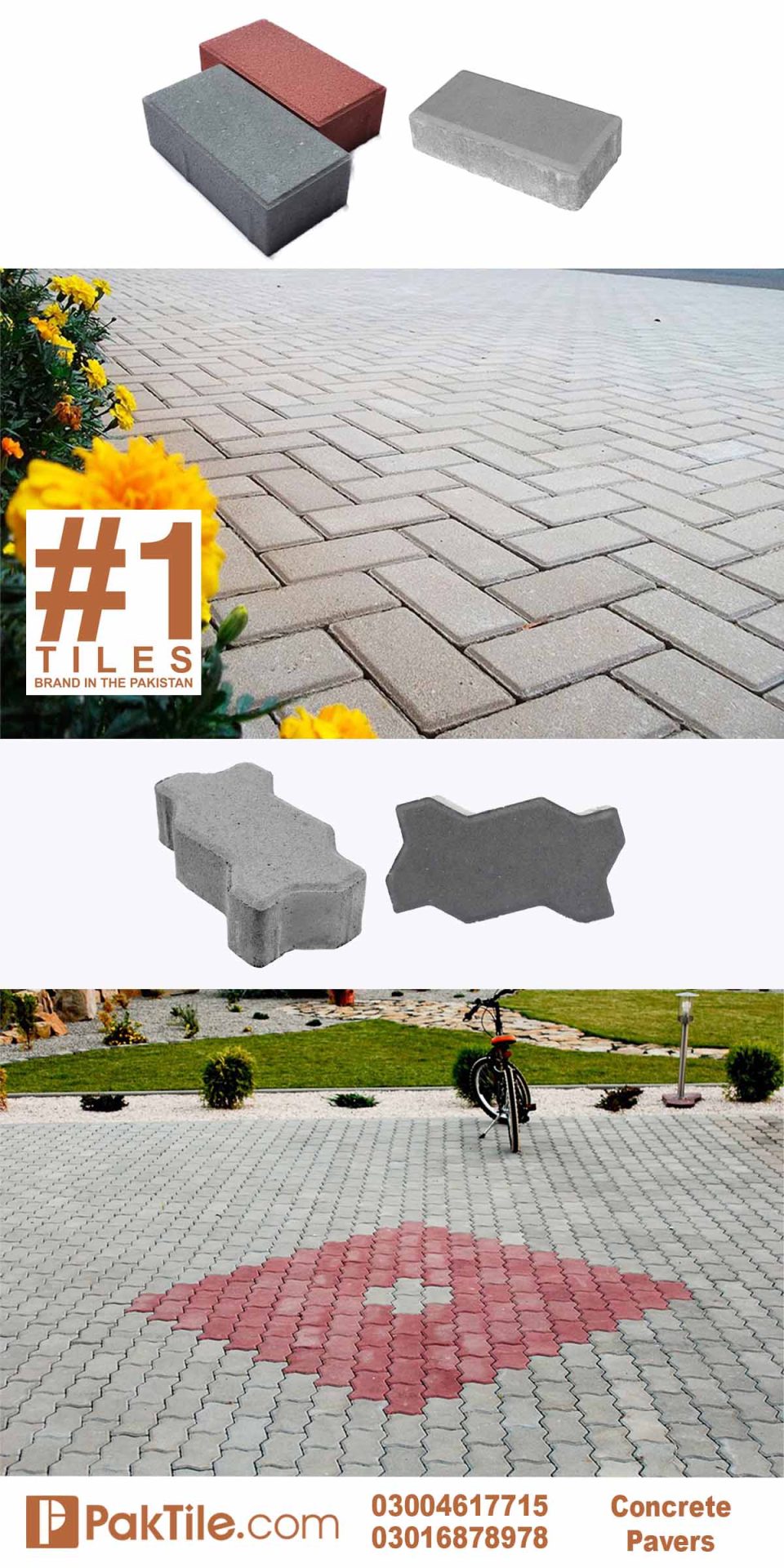 Outdoor Tuff Pavers Tiles Design in Lahore Pakistan