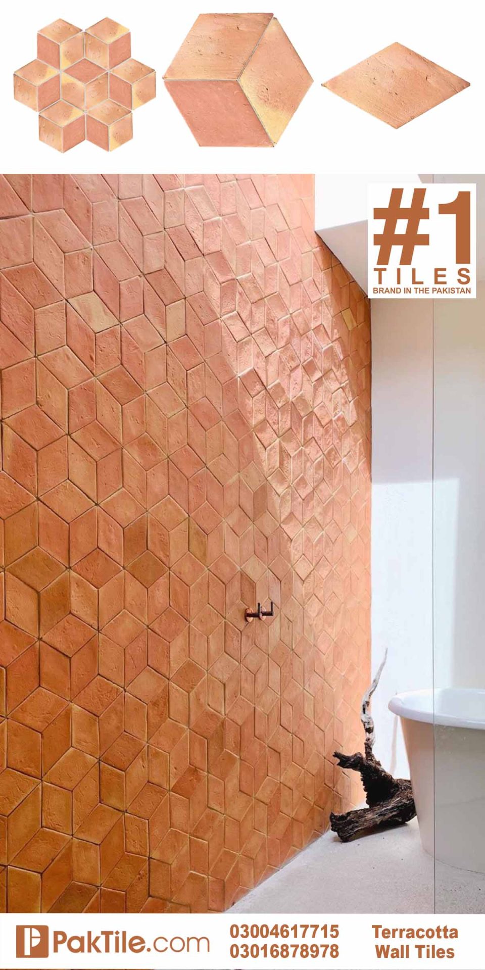 Terracotta Wall Tiles in Lahore