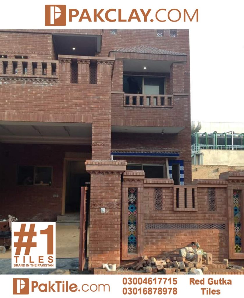 Facing bricks wall in Lahore