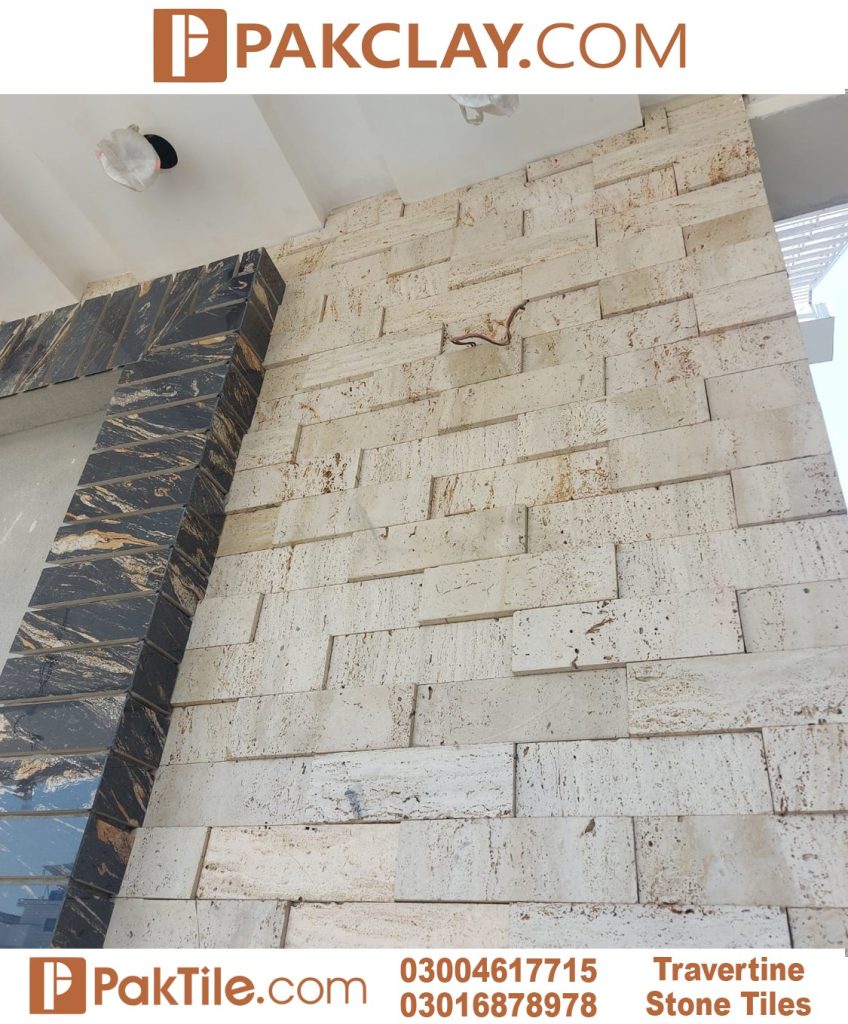 Travertine Marble Tile Design Lahore