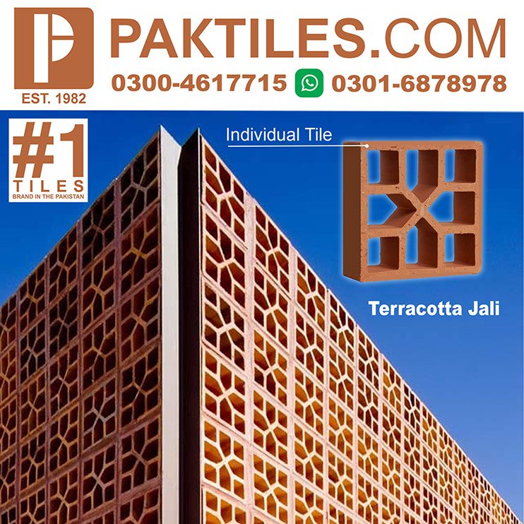 Clay Jali Tiles Design Price in Pakistan