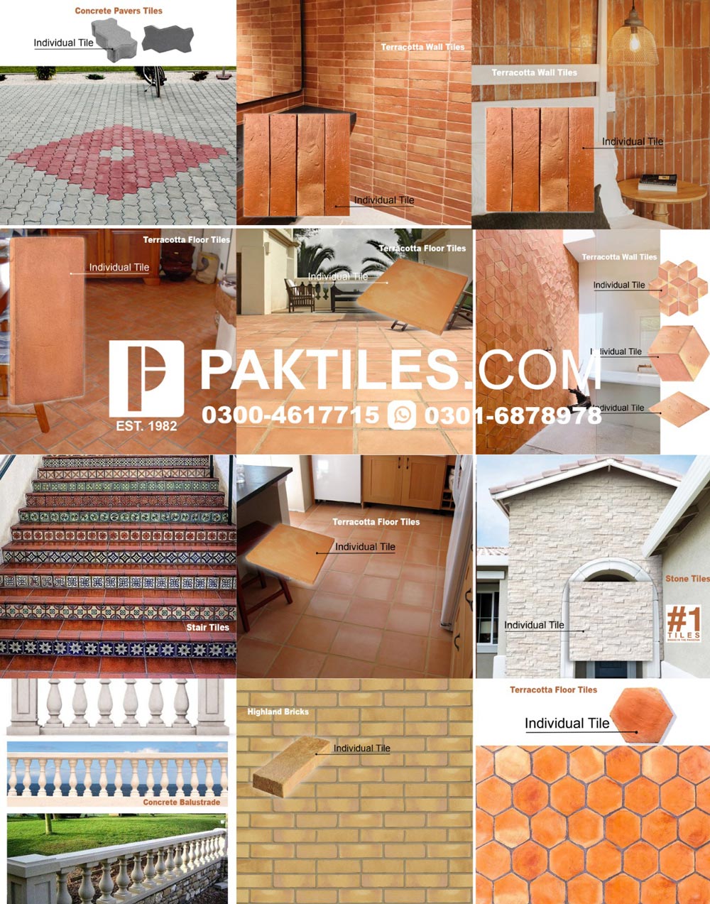 Terracotta Tiles in Mithani