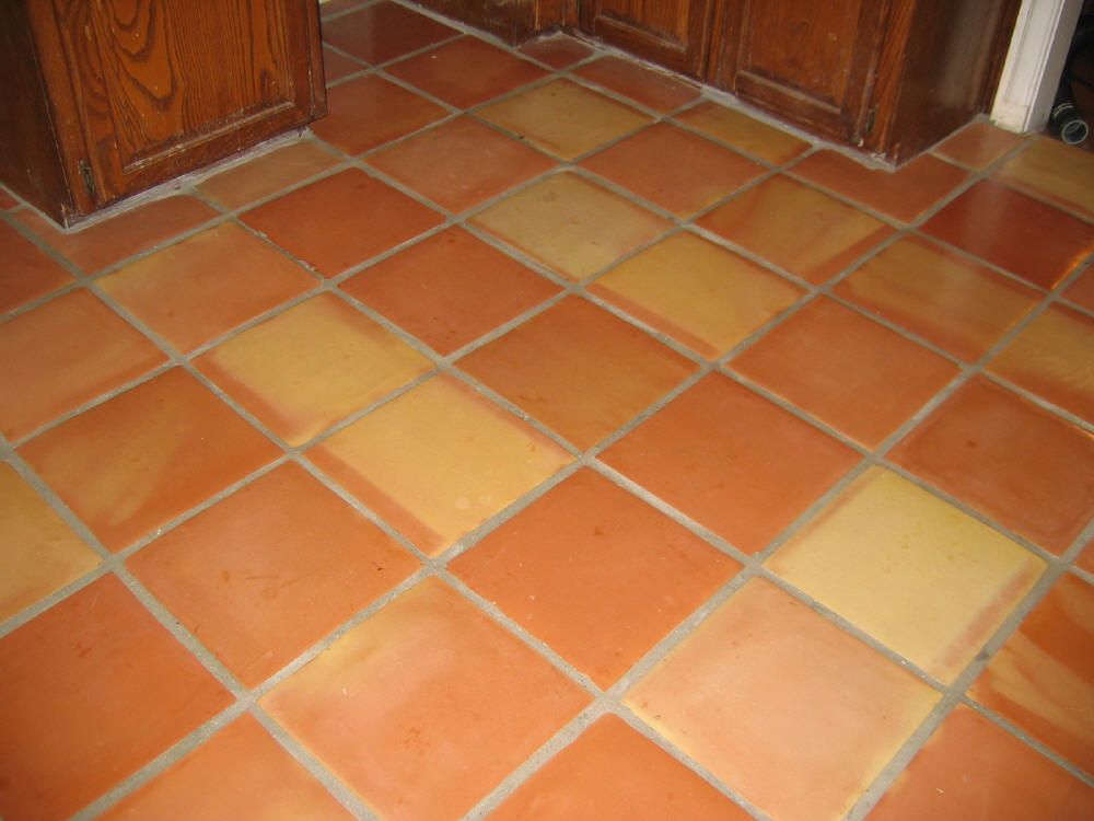 clay floor tiles