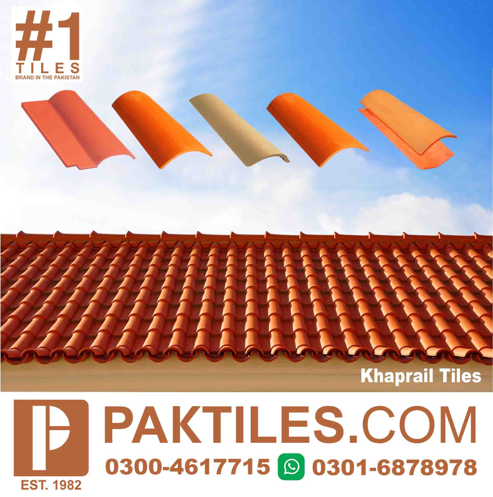 Khaprail Tiles Design in Faisalabad